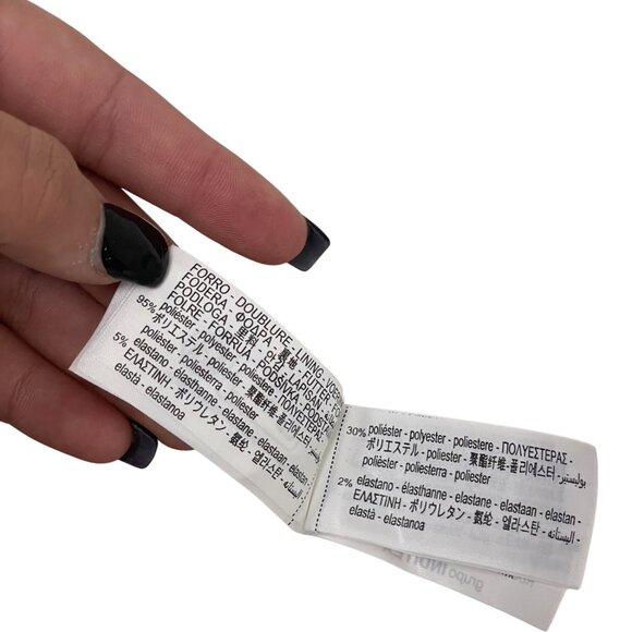 Zara Womens Blazer Suit Jacket S Small Ecru Topstitched Polyester 2818/781 NWT - Picture 11 of 16